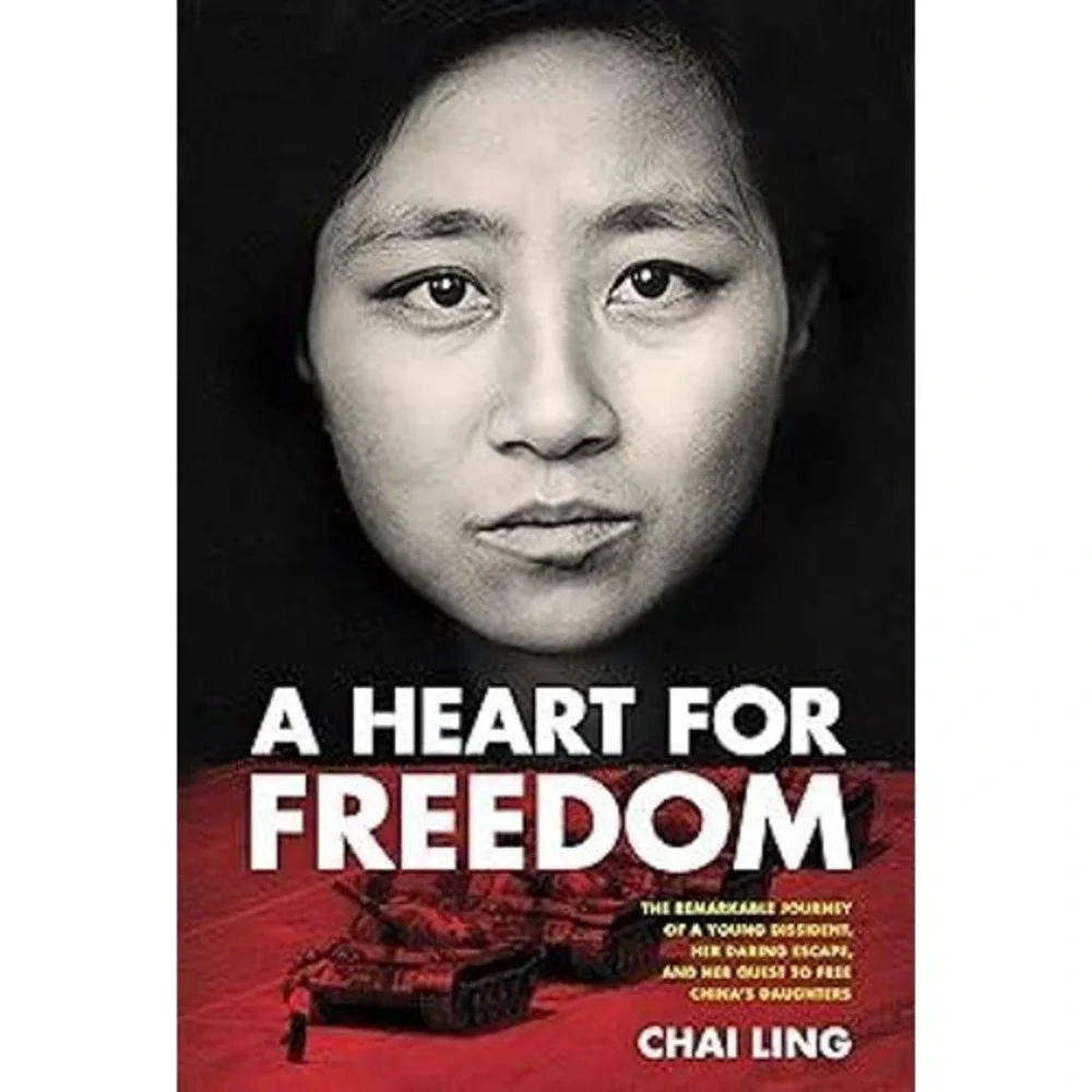 A Heart for Freedom Chai Ling Hardcover Memoir Tiananmen Square Leader 2011 Book